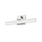 Z-Lite Liam Vanity, 1-Light, 18 In.W x 3 In.L x 5 In.H, Brushed Nickel/Frosted 1009-18W-BN-LED - alternate 6